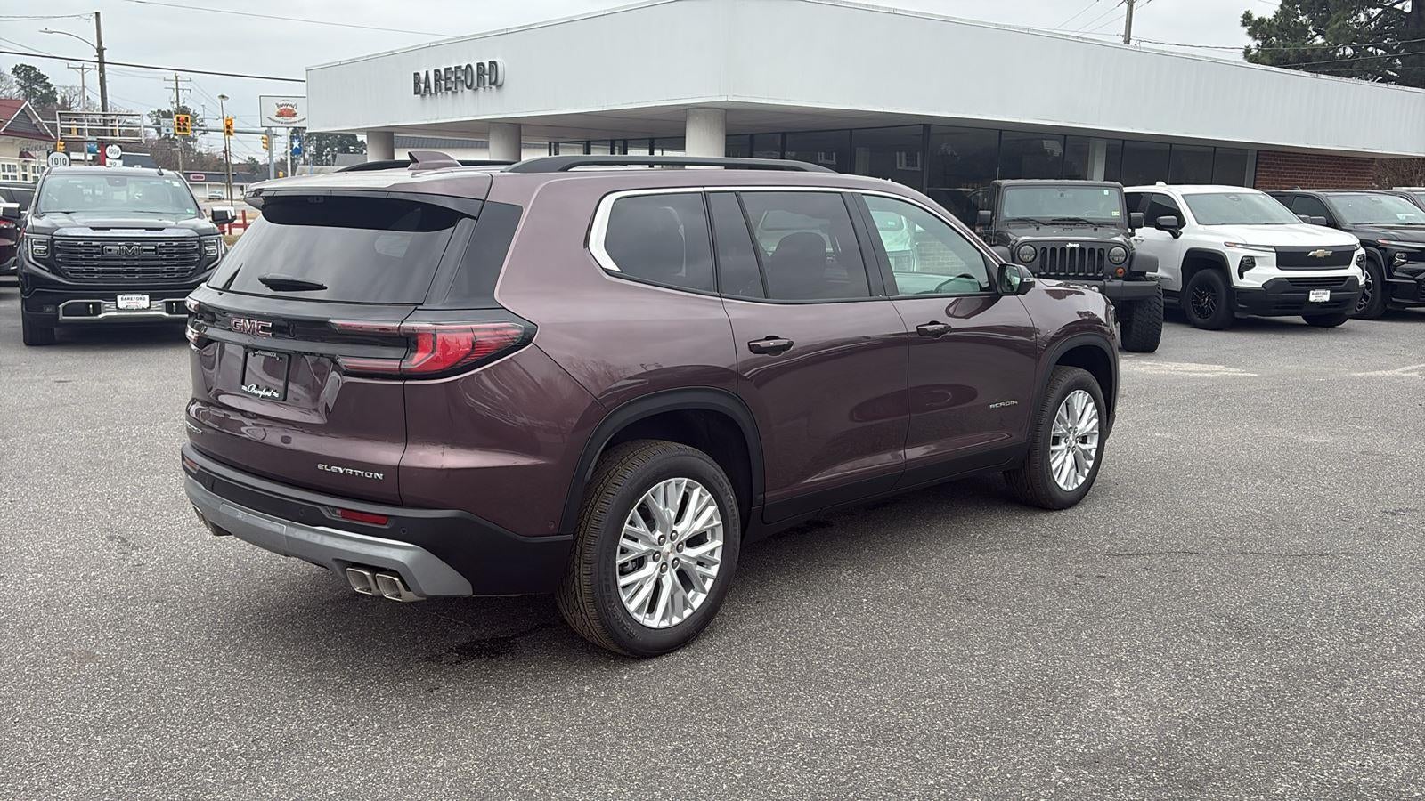 2026 GMC Acadia Elevation