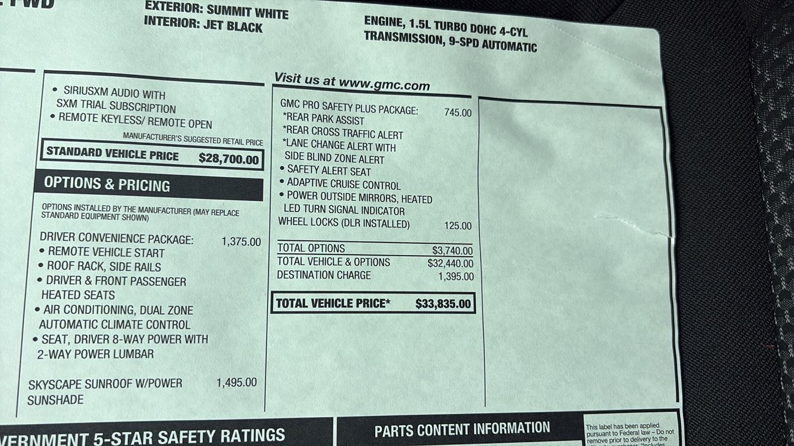 2024 GMC Terrain SLE