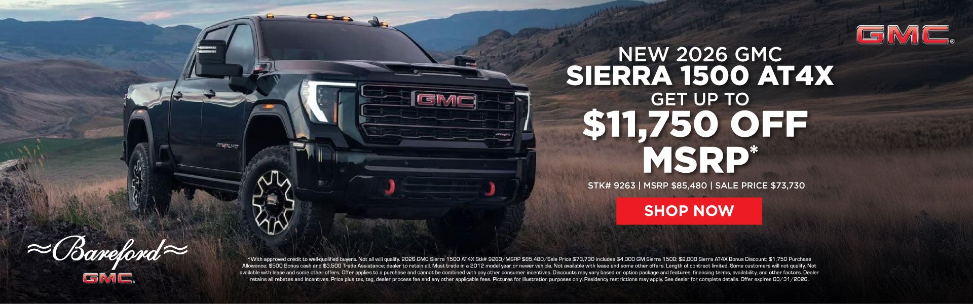 2026 GMC Sierra 1500